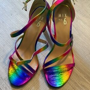 Mix No. 6 Multicolor Strappy Sandals